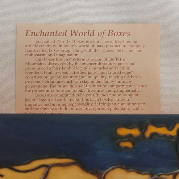 Carved and Painted Wood Elephant Box - Picture 2 of 11